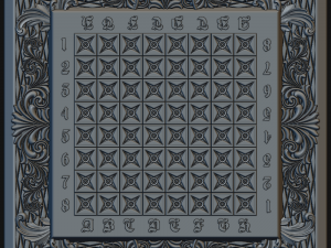 simple chess Modèle 3D