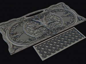 the backgammon project 3D Модель