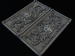 the backgamon project scull 3D Model