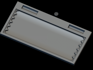 the backgamon project scull 3D Model