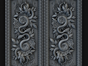 the backgamon project sneke 3D Model