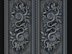 a cobra do projeto gam&atilde;o Modelo 3D