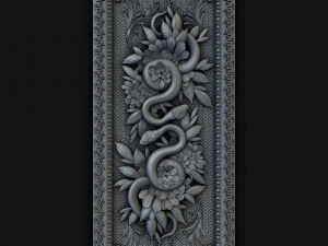 the backgamon project sneke 3D Model