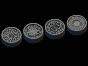project backgammon with owl Model 3D