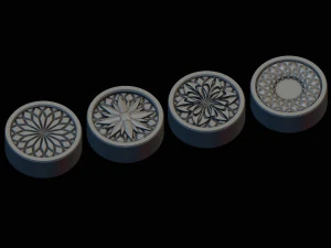 project backgammon with owl 3D Model