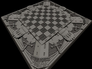chess 2 Modèle 3D