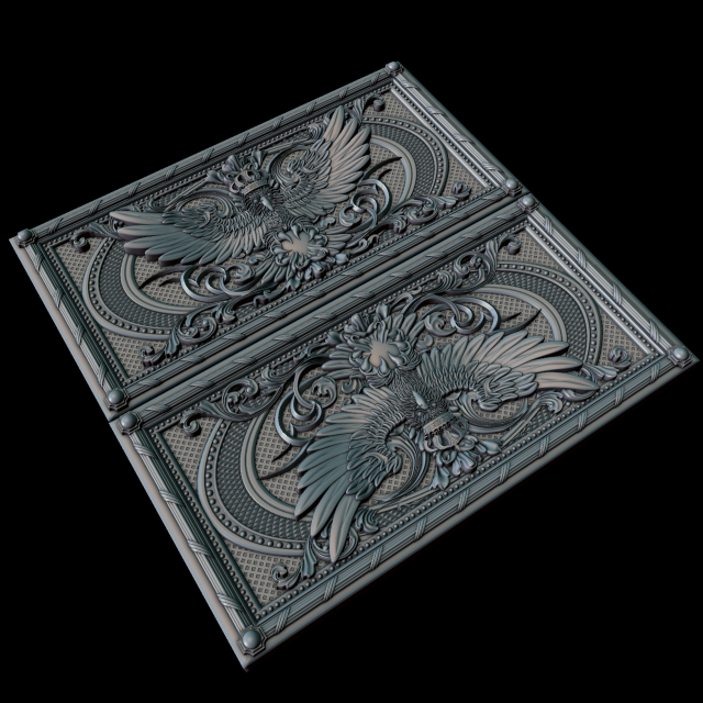 eagle 3D Модель .c4d .max .obj .3ds .fbx .stl .blend 