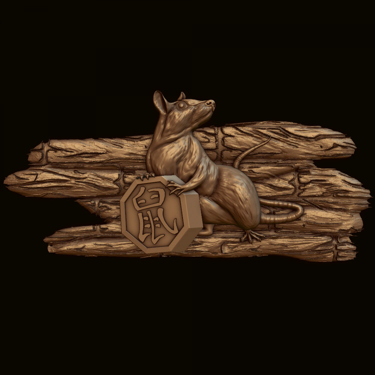 rat 3D Model .c4d .max .obj .3ds .fbx .stl .blend 