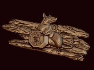 rat 3D 모델