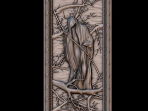 la morte del progetto backgamon Modello 3D