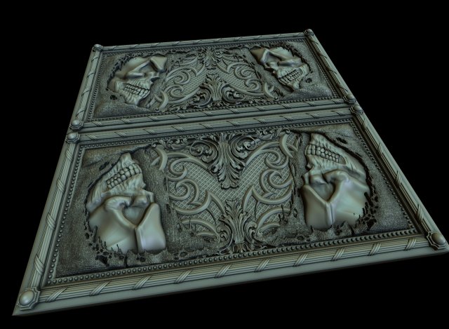 the backgamon project two death Modelo 3D .c4d .max .obj .3ds .fbx .stl .blend 