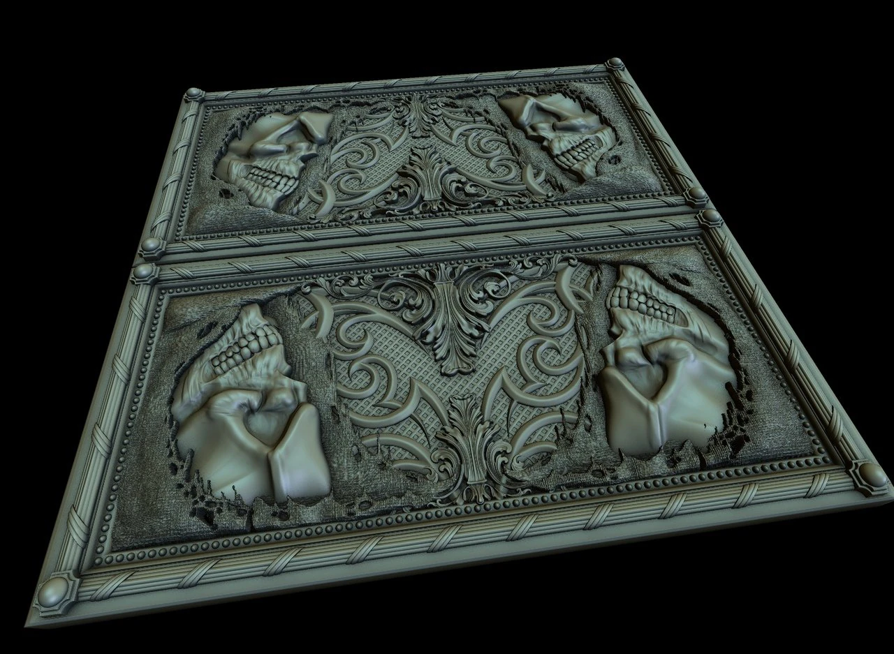 the backgamon project two death 3D Model .c4d .max .obj .3ds .fbx .stl .blend