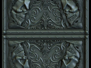 the backgamon project two death 3D Model