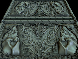 the backgamon project two death Modelo 3D