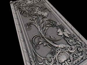 the backgamon project rococo 2 3D Model
