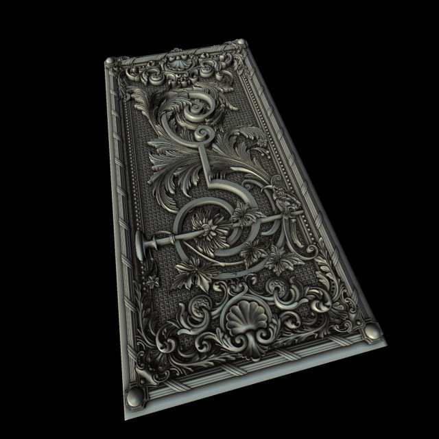 the backgamon project rococo 3D Model .c4d .max .obj .3ds .fbx .stl .blend