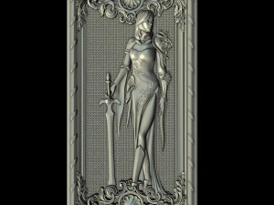 双陆棋计划 铠甲女孩 3D 模型