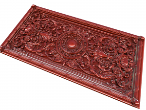 the backgamon project rococo 3 Modelo 3D