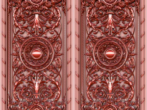 the backgamon project rococo 3 3D Model