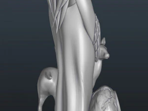 the slavic goddess live 3D Model