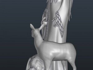 the slavic goddess live Modello 3D