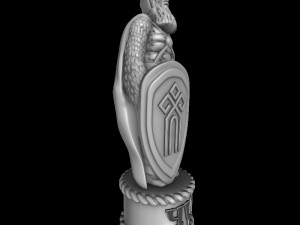 the slavic god chur Modèle 3D