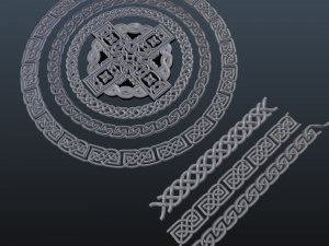 celtic ornament Modelo 3D