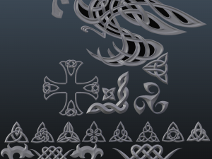 celtic ornament Modelo 3D