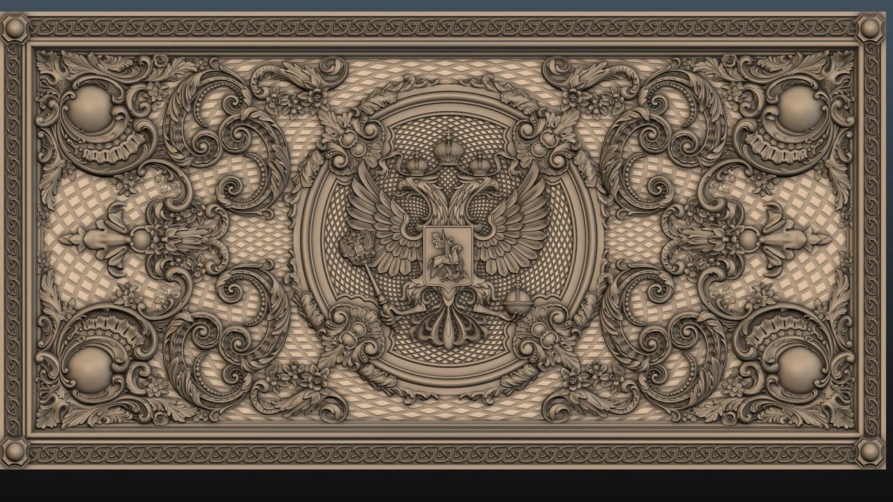 the backgamon gerb 2 3D Model .c4d .max .obj .3ds .fbx .stl .blend