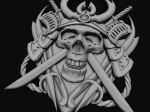 samurai 3D Model