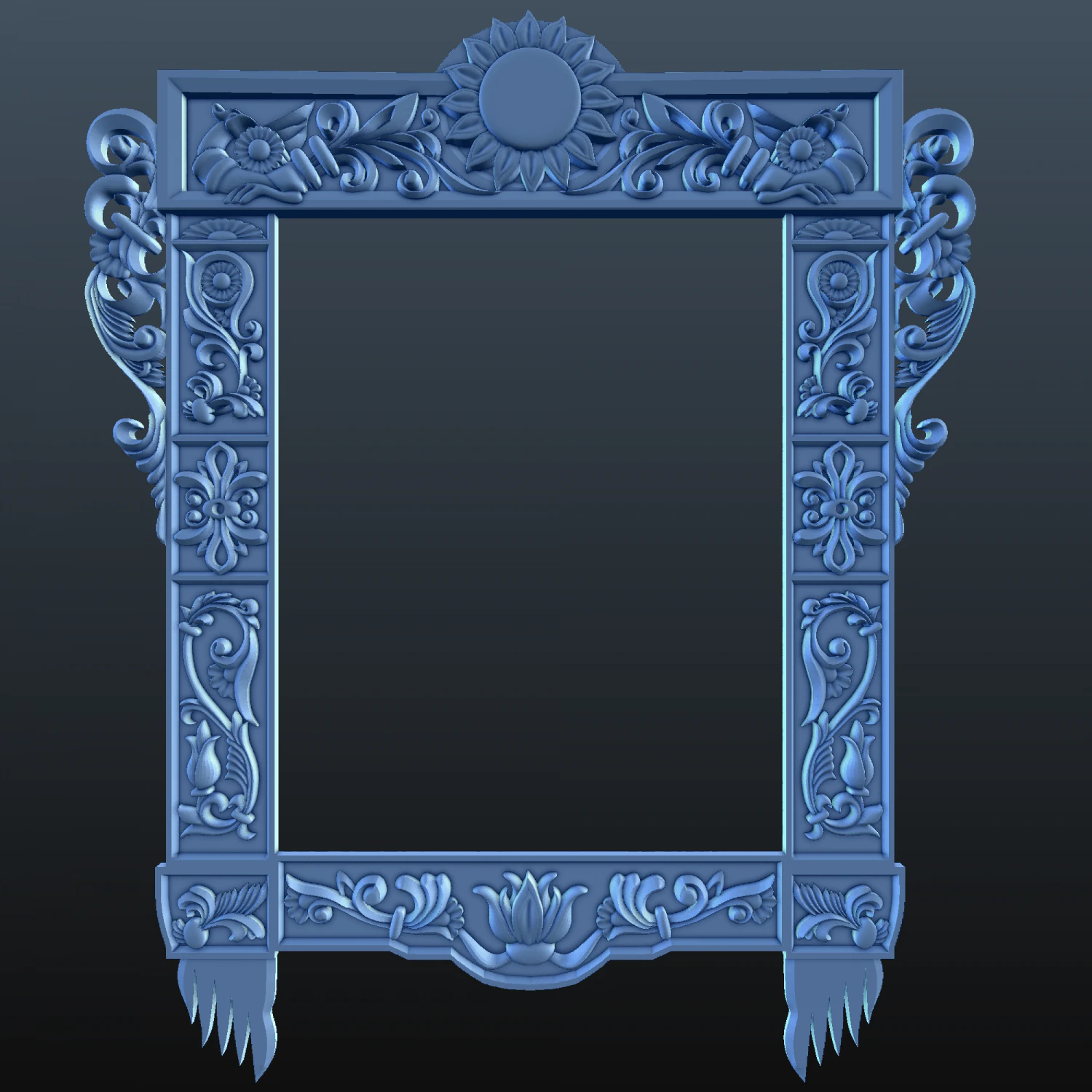 okno 3D Model .c4d .max .obj .3ds .fbx .stl .blend 
