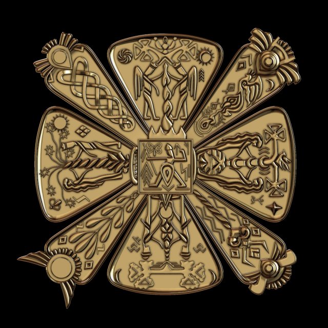 slavic oberezhny omulet kres Model Cetak 3D .c4d .max .obj .3ds .fbx .stl .blend 