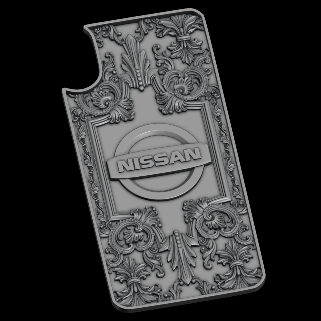 nissan iphone 3D-printmodel .c4d .max .obj .3ds .fbx .stl .blend 
