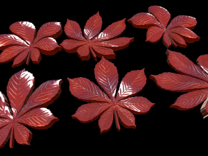 leaves Modelo de impresión 3D