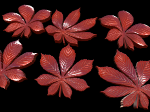 leaves Modelo de impresión 3D