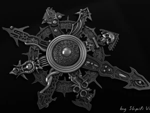 混沌之星 3D 模型