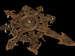 the star of chaos 3D Модель