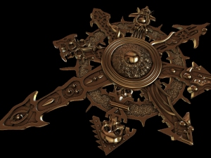 the star of chaos 3D Модель