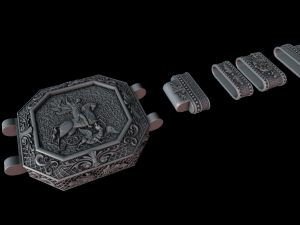 bracelet st george Modèles 3D en vedette