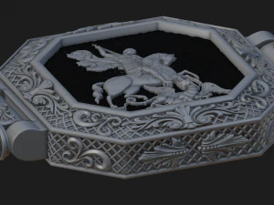 bracelet st george 3D Print Model