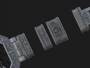 bracelet st george Modello di stampa 3D