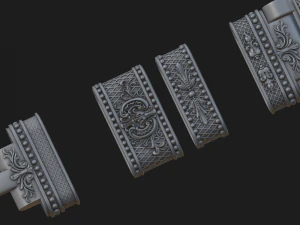 bracelet st george 3D Print Model
