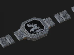 bracelet st george 3D Print Model