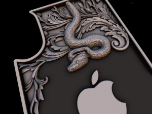 apple 3D 프린트 모델