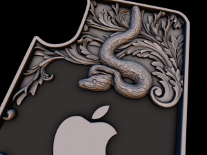 apple 3D 프린트 모델
