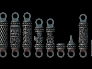 the elements of the chain 3D Baskı Modeli