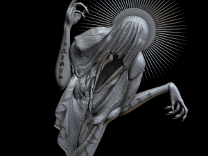 witch 3D Model