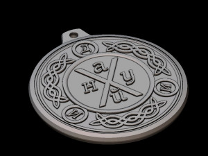 a talisman against evil people 3D Print Model