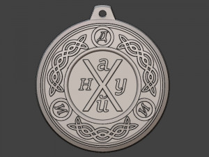 a talisman against evil people Modello di stampa 3D