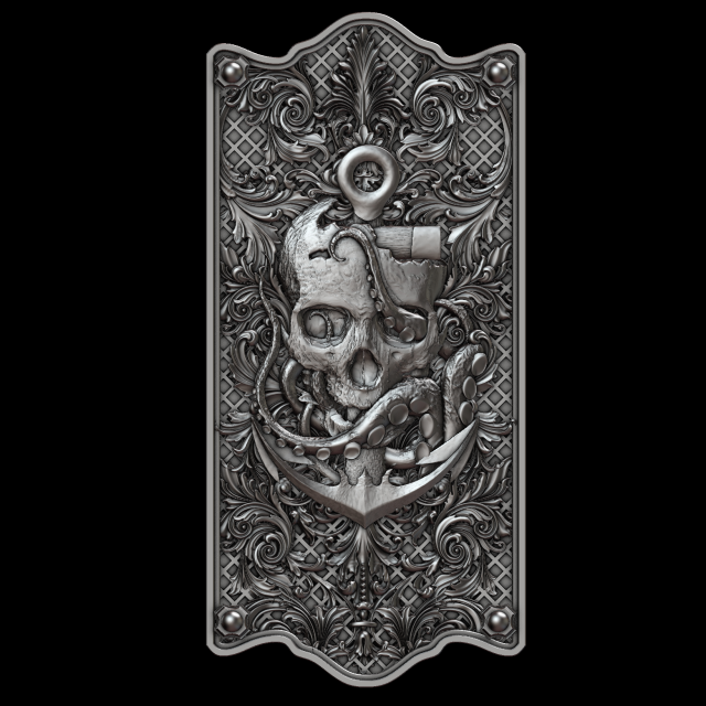 the backgamon sea themes Modello di stampa 3D .c4d .max .obj .3ds .fbx .stl .blend